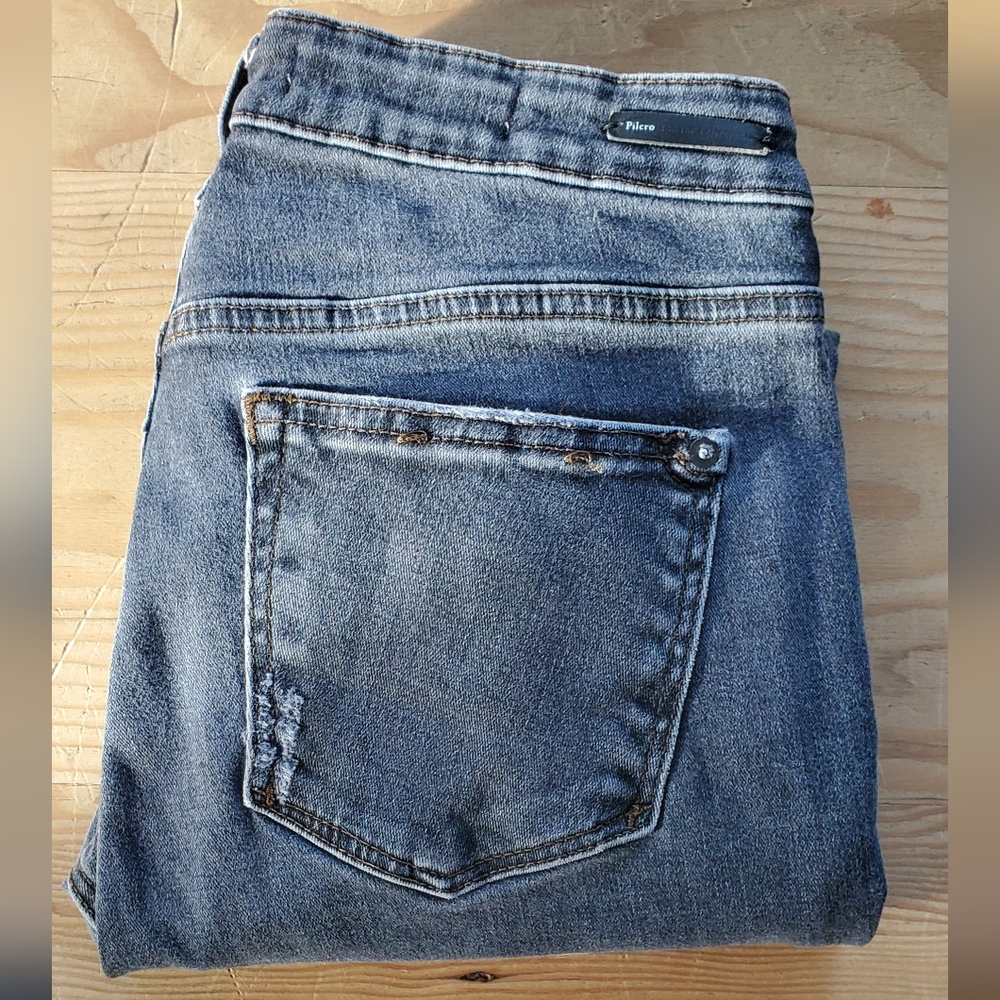 Pilcro and the Letterpress High-rise skinny size 29 faded black